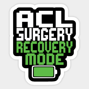 ACL Surgery Sticker